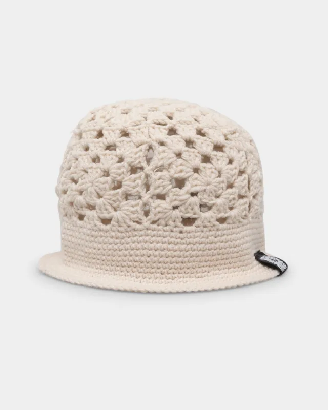 Loiter Crochet Bucket Hat Off White sold by Culture Kings