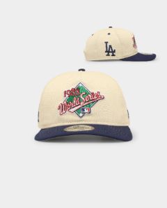 New Era Los Angeles Dodgers '1980s World Series Through The Decades' 1988 World Series Golfer Snapback Chrome White/Original Team Colours sold by Culture Kings