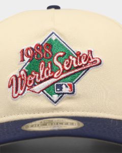 New Era Los Angeles Dodgers '1980s World Series Through The Decades' 1988 World Series Golfer Snapback Chrome White/Original Team Colours sold by Culture Kings