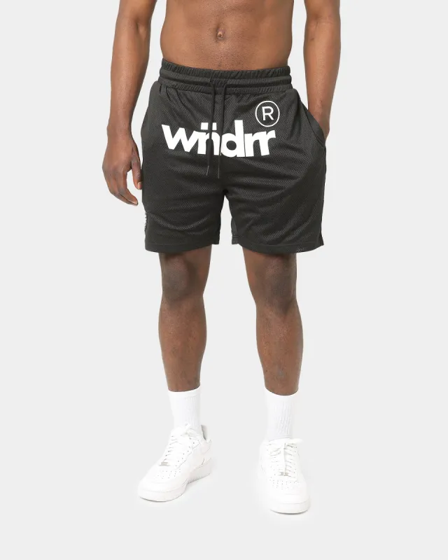 WNDRR Courtside Mesh Shorts Black sold by Culture Kings