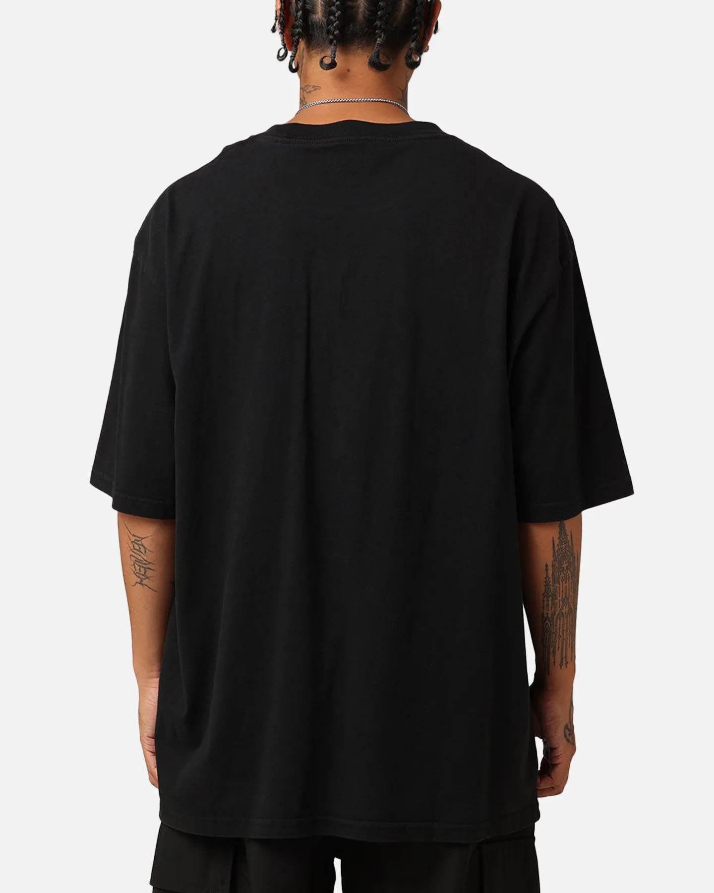 Tupac Thug Life Rose T-Shirt Washed Black sold by Culture Kings product image thumbnail 3