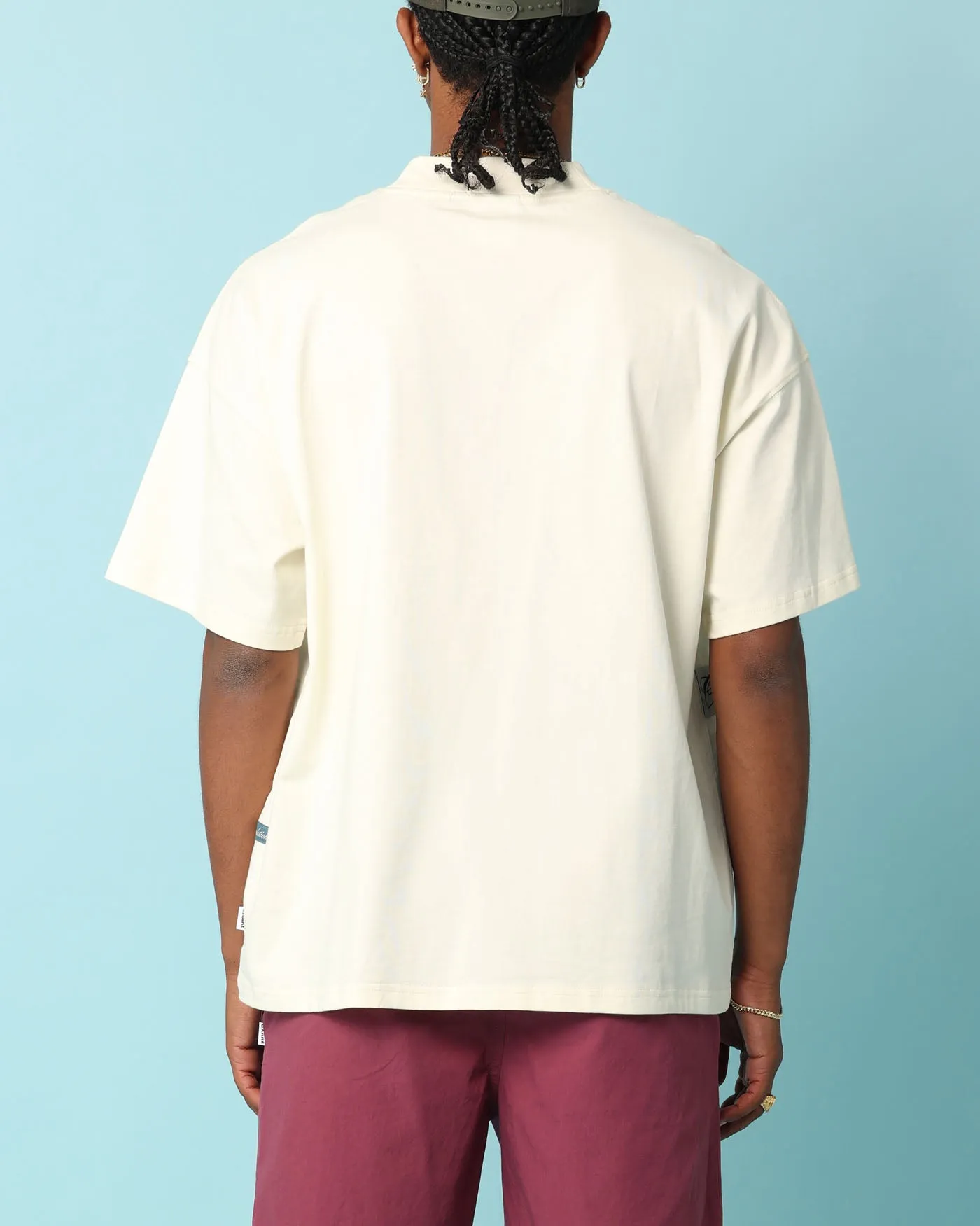 Carré Patchwork Oversized T-Shirt Off White sold by Culture Kings product image thumbnail 3
