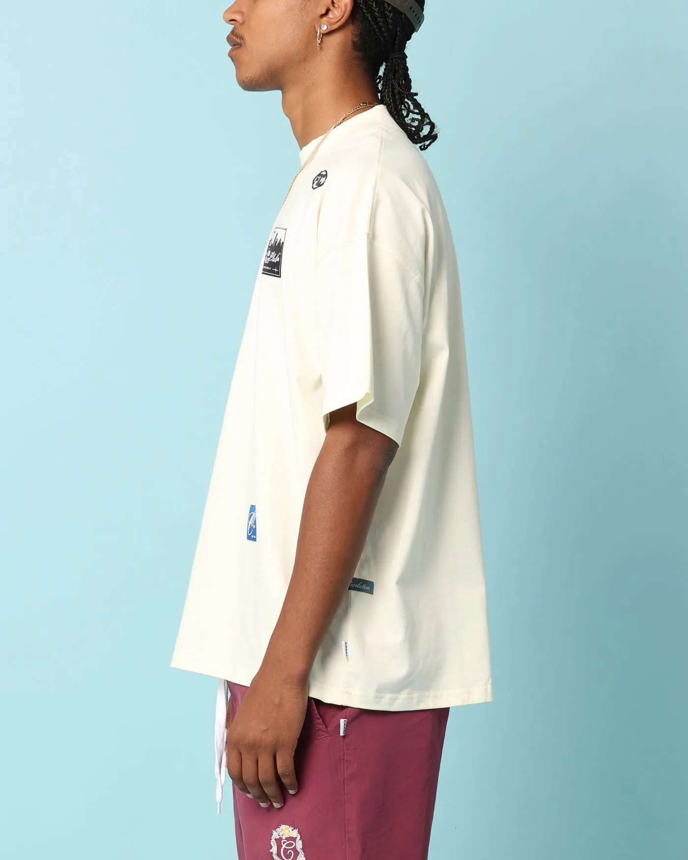 Carré Patchwork Oversized T-Shirt Off White sold by Culture Kings product image thumbnail 5