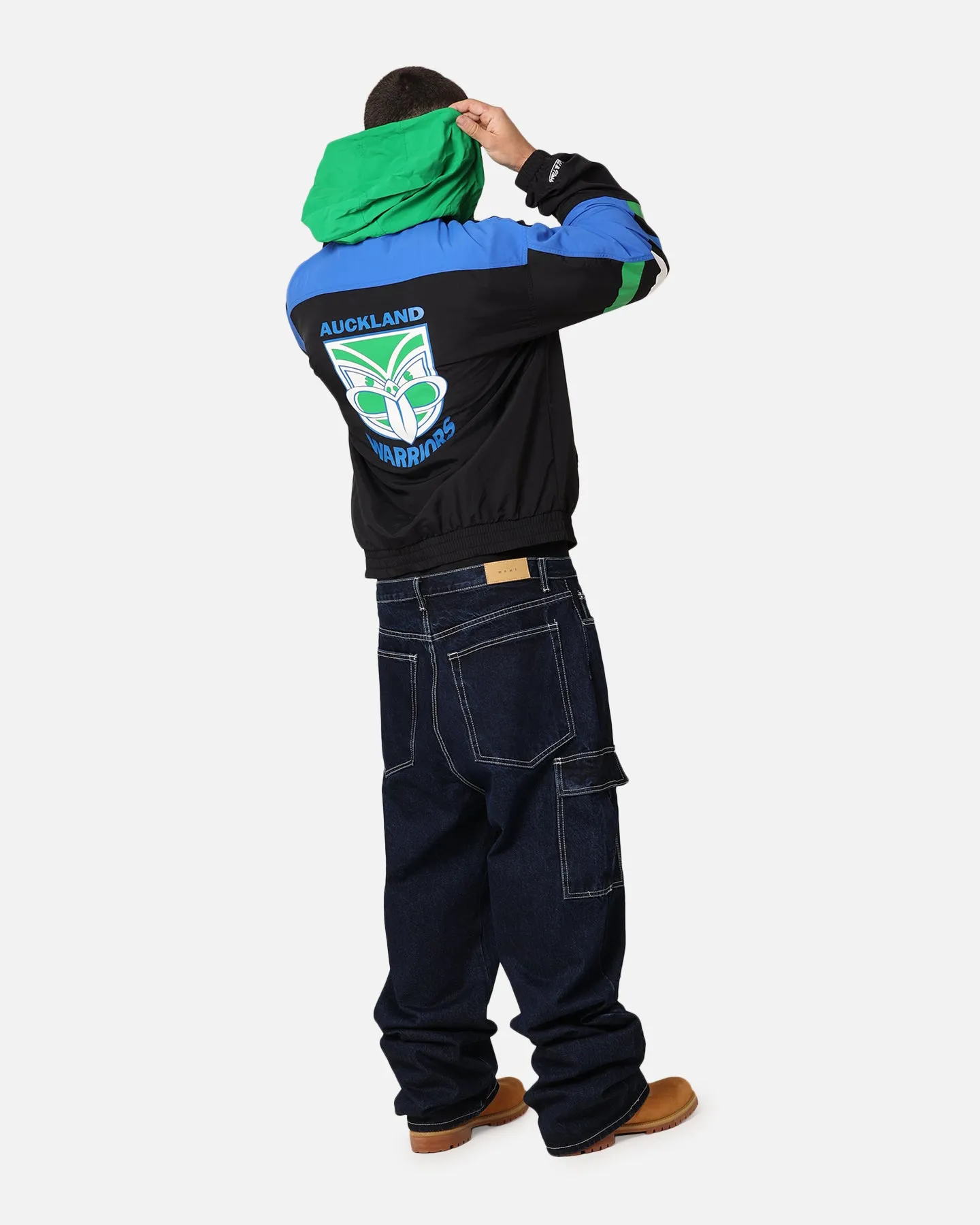 Mitchell & Ness New Zealand Warriors Inaugural Season Spray Jacket Multicolour sold by Culture Kings product image thumbnail 2