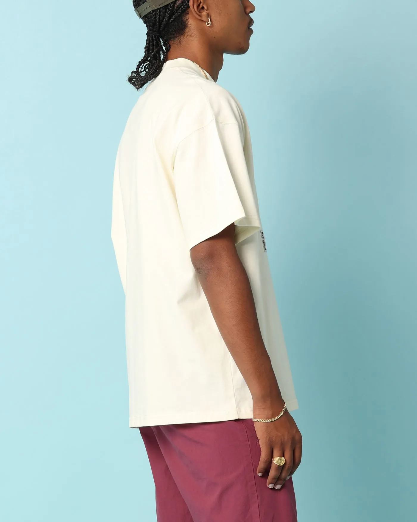 Carré Patchwork Oversized T-Shirt Off White sold by Culture Kings product image thumbnail 4
