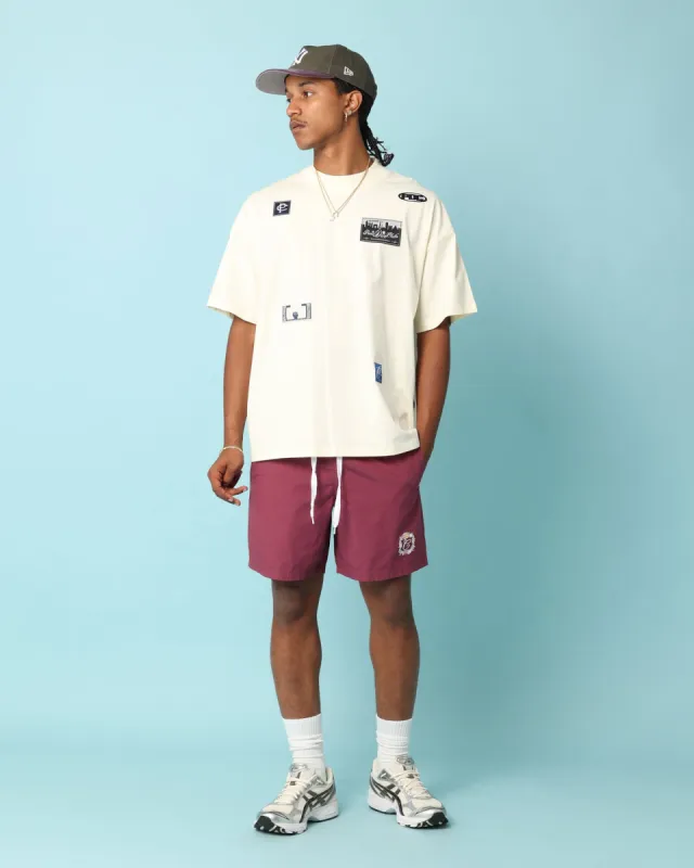 Carré Patchwork Oversized T-Shirt Off White sold by Culture Kings