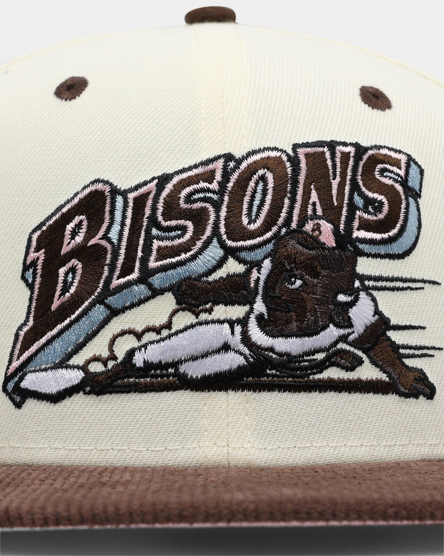 New Era Buffalo Bisons 'Neapolitan Ice Cream' 59FIFTY Fitted Chrome White sold by Culture Kings product image thumbnail 5