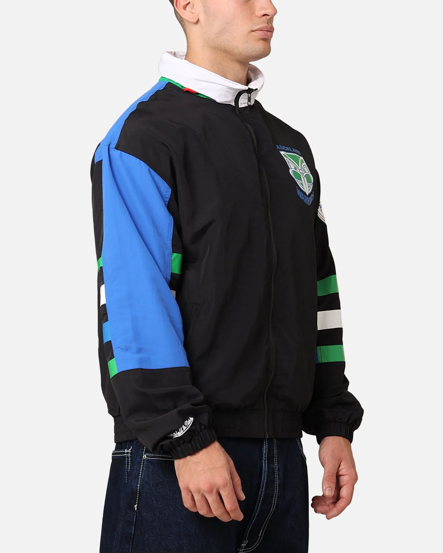 Mitchell & Ness New Zealand Warriors Inaugural Season Spray Jacket Multicolour sold by Culture Kings product image thumbnail 5