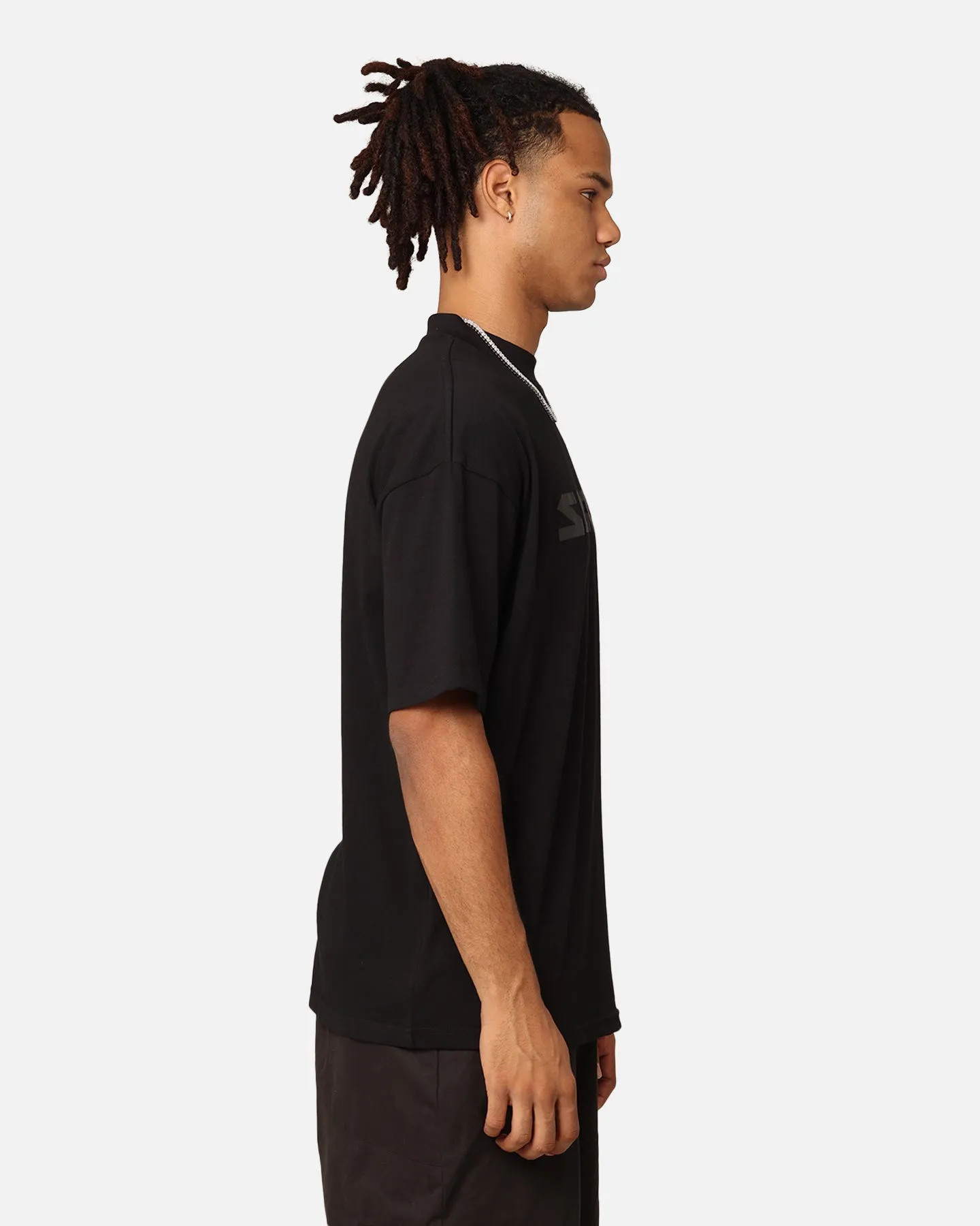 Saint Morta Scripture Mock Neck T-Shirt Black sold by Culture Kings product image thumbnail 5