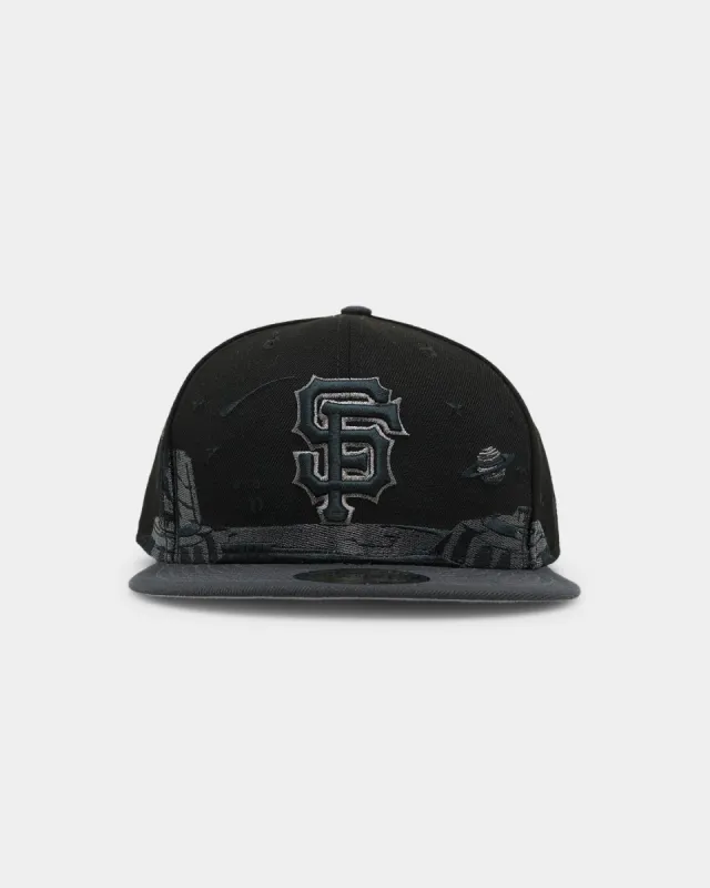 New Era San Francisco Giants Planetary 59FIFTY Fitted Black sold by Culture Kings