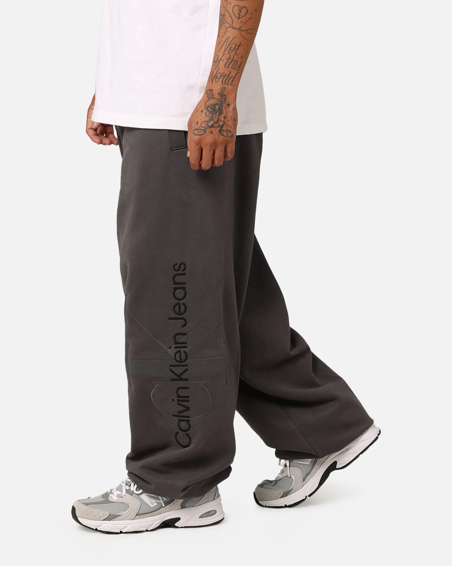 Calvin Klein Washed Monologo Hawk Pants Washed Black sold by Culture Kings product image thumbnail 4