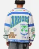 Mitchell & Ness New Zealand Warriors Team Crewneck Grey Marle sold by Culture Kings