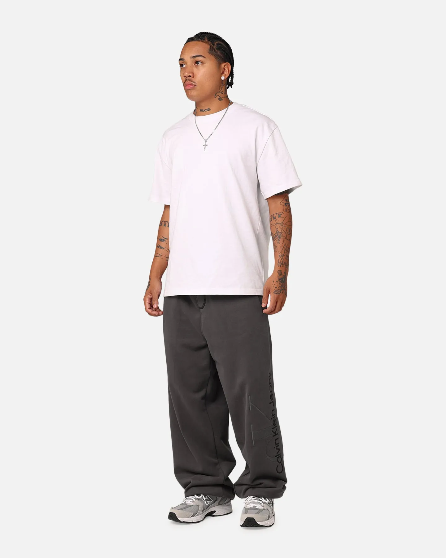 Calvin Klein Washed Monologo Hawk Pants Washed Black sold by Culture Kings product image thumbnail 2