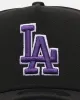 New Era Los Angeles Dodgers 'Purple Haze' 9FORTY A-Frame Snapback Black/Purple sold by Culture Kings