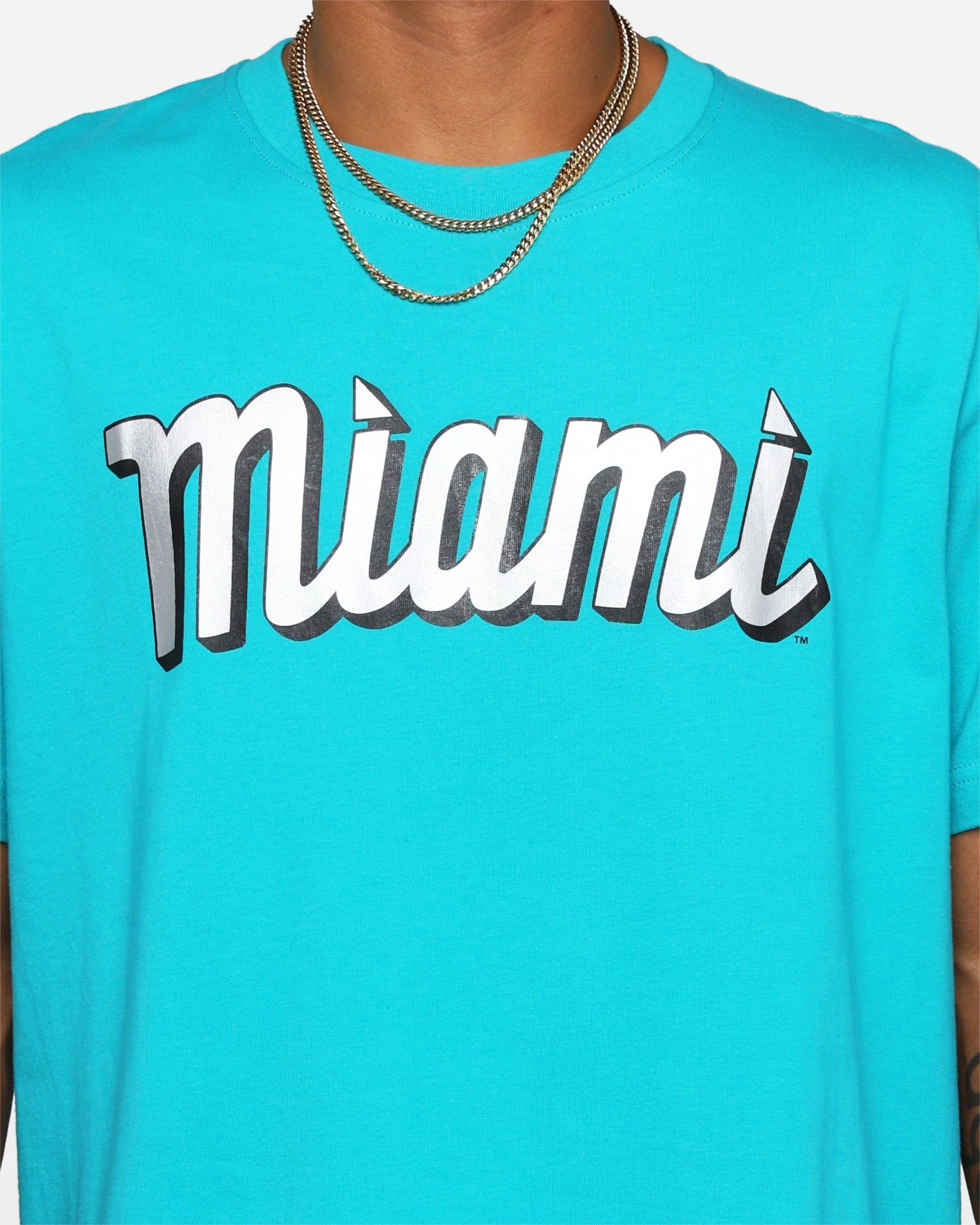 New Era Miami Marlins Retro T-Shirt Black sold by Culture Kings product image thumbnail 4