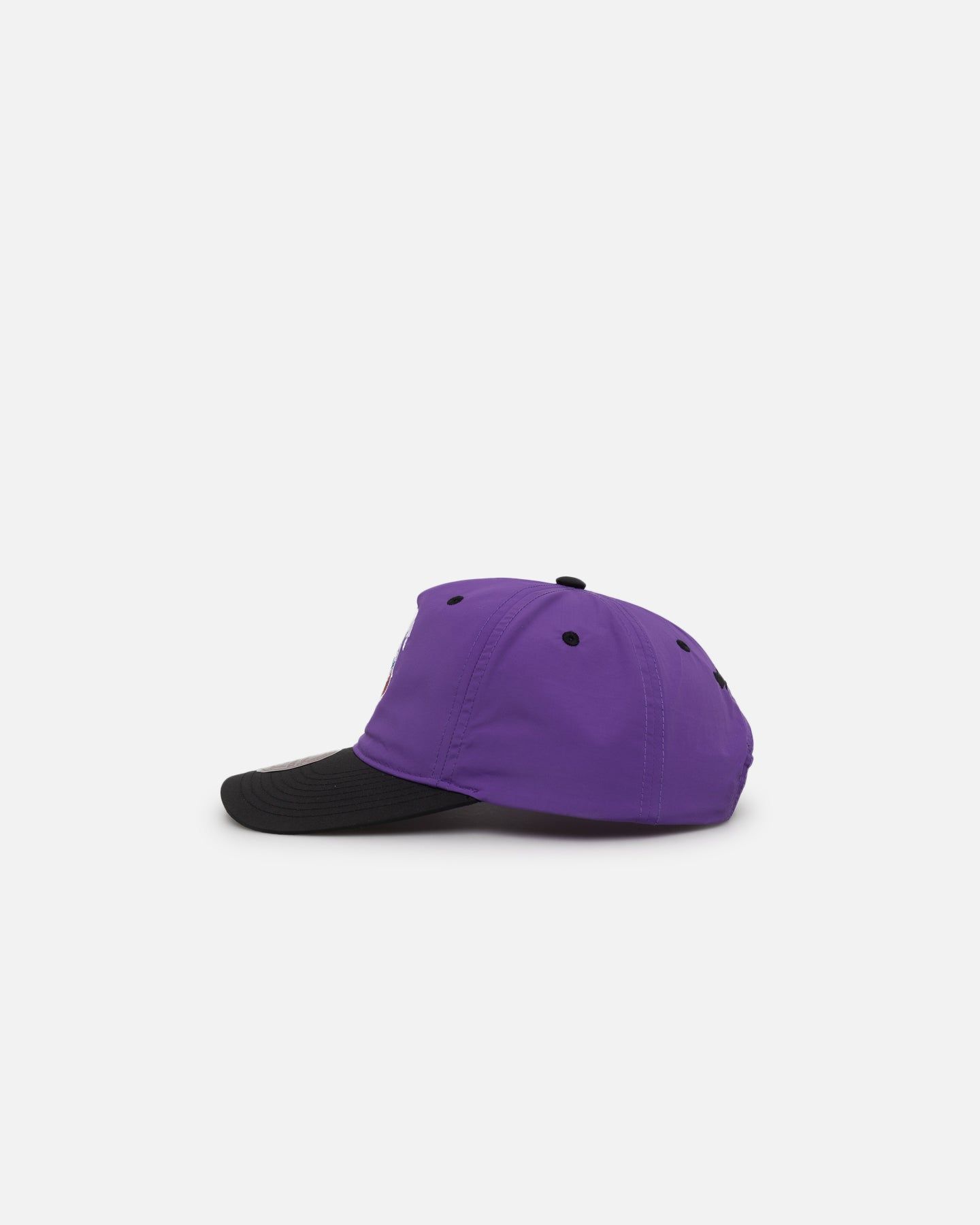 Mitchell & Ness Charlotte Hornets Nylon Deadstock 2-Tone Snapback Neon Purple/Black sold by Culture Kings product image thumbnail 4