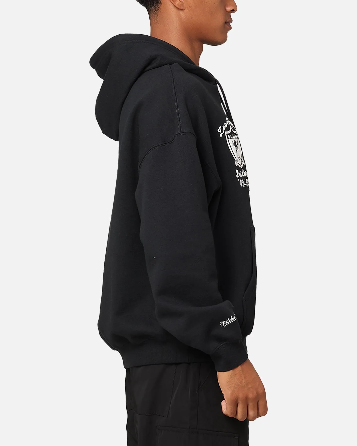 Mitchell & Ness Las Vegas Raiders Conference Hoodie Faded Black sold by Culture Kings product image thumbnail 4