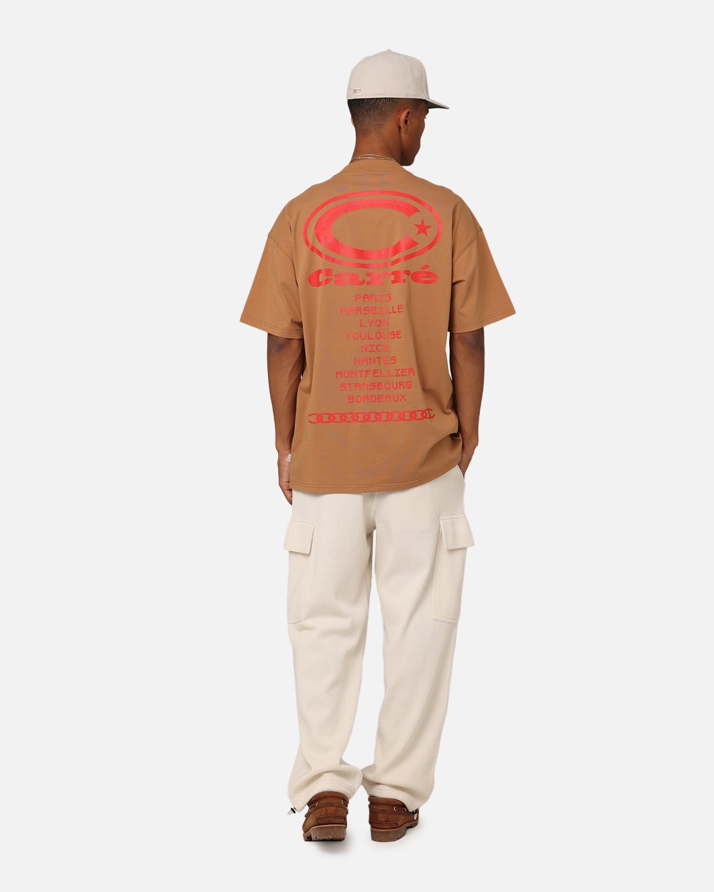Carre C Star Oversized T-Shirt Tobacco sold by Culture Kings product image thumbnail 3