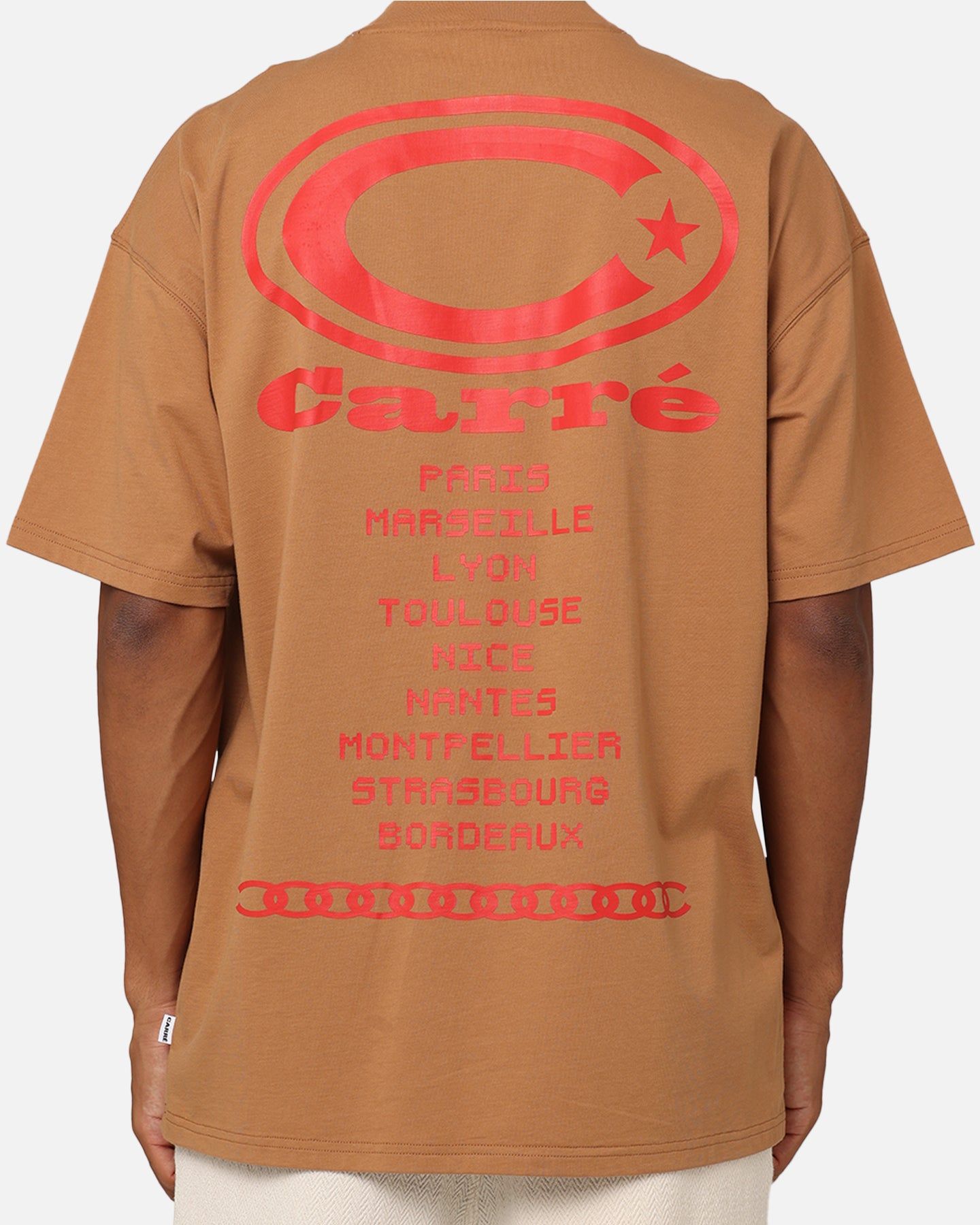 Carre C Star Oversized T-Shirt Tobacco sold by Culture Kings product image thumbnail 5