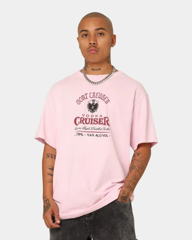 Goat Crew Goat Crew X Vodka Cruiser Lush Guava Cruiser T-Shirt Pink made by Culture Kings