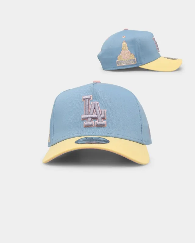 New Era Los Angeles Dodgers 'Easter Sky' 9FORTY A-Frame Snapback Pastel Blue sold by Culture Kings