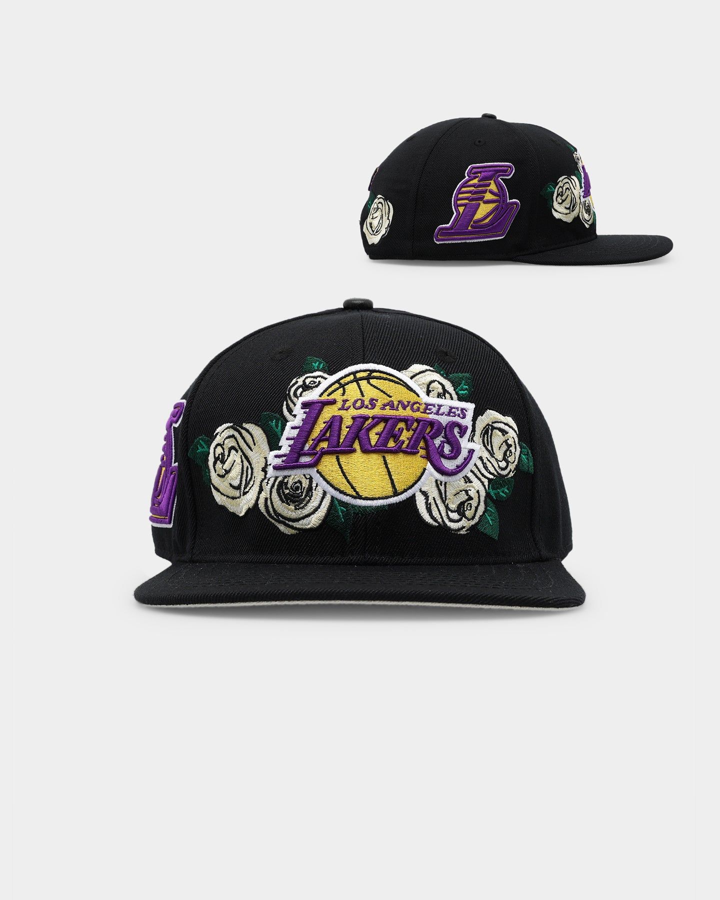Pro Standard Los Angeles Lakers Roses Snapback Black sold by Culture Kings