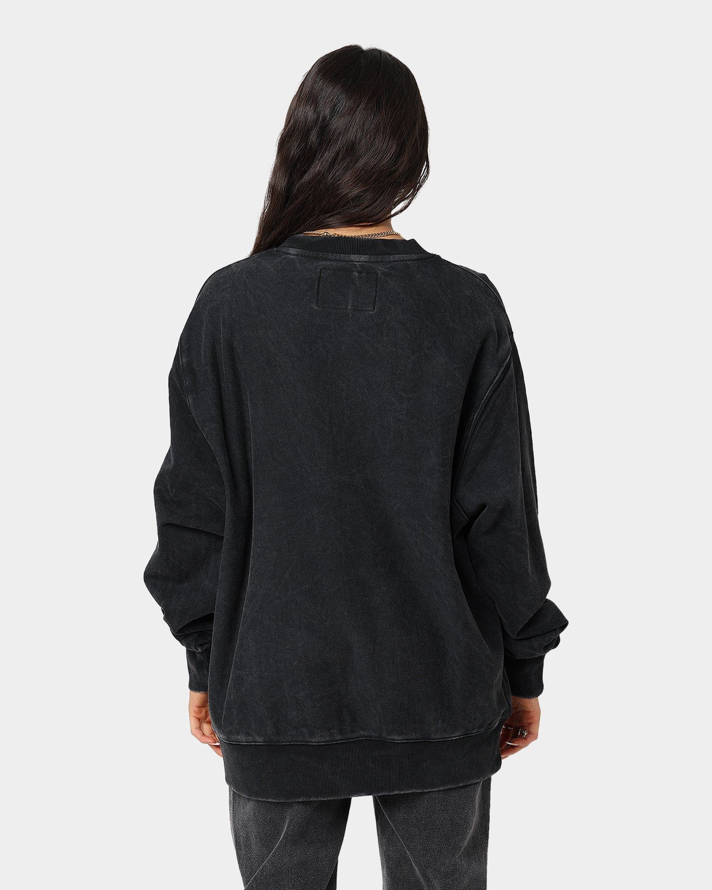 Carre Skull & Rose Vintage Crewneck Washed Black sold by Culture Kings product image thumbnail 4