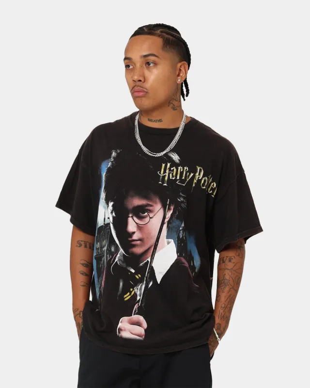 American Thrift X Harry Potter Potter Vintage T-Shirt Black Wash sold by Culture Kings