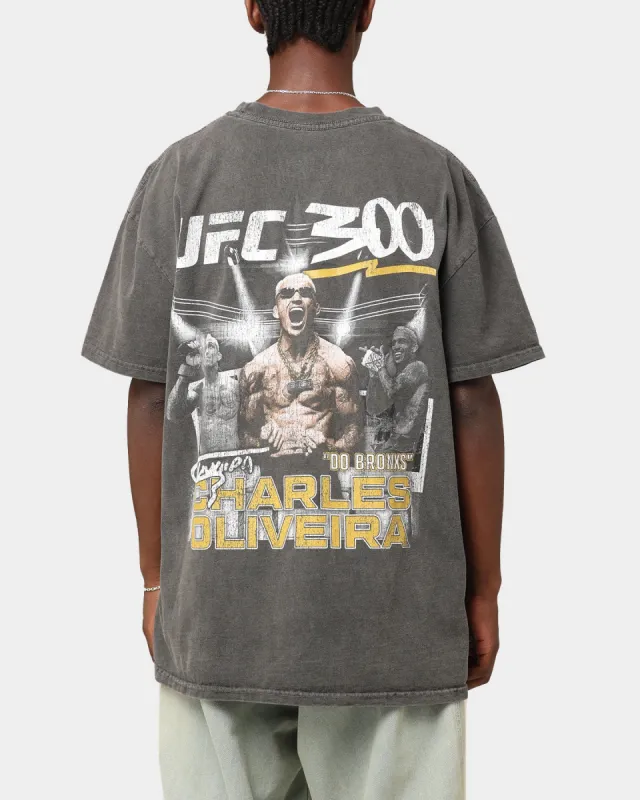 UFC By Culture Kings Charles "Do Bronxs" Oliveira 300 Heavyweight T-Shirt Black Wash sold by Culture Kings