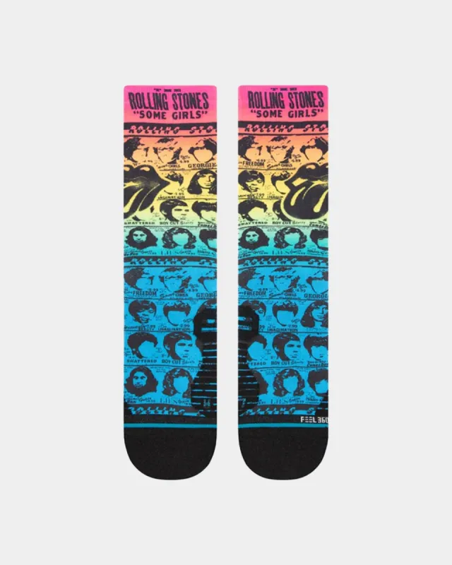 Stance Rolling Stones Crewcut Socks Multi sold by Culture Kings