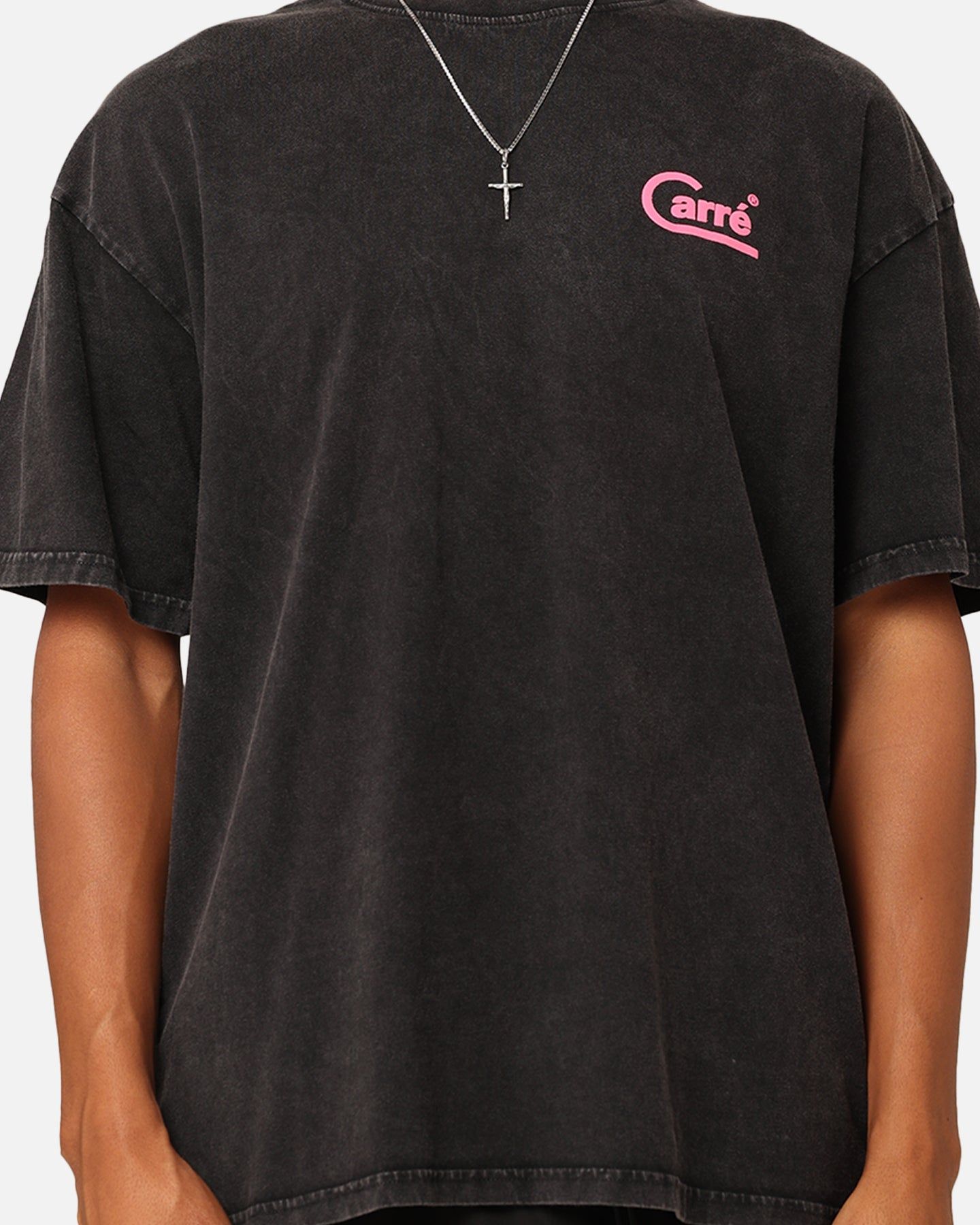 Carre Pro T-Shirt Black Acidwash sold by Culture Kings product image thumbnail 4
