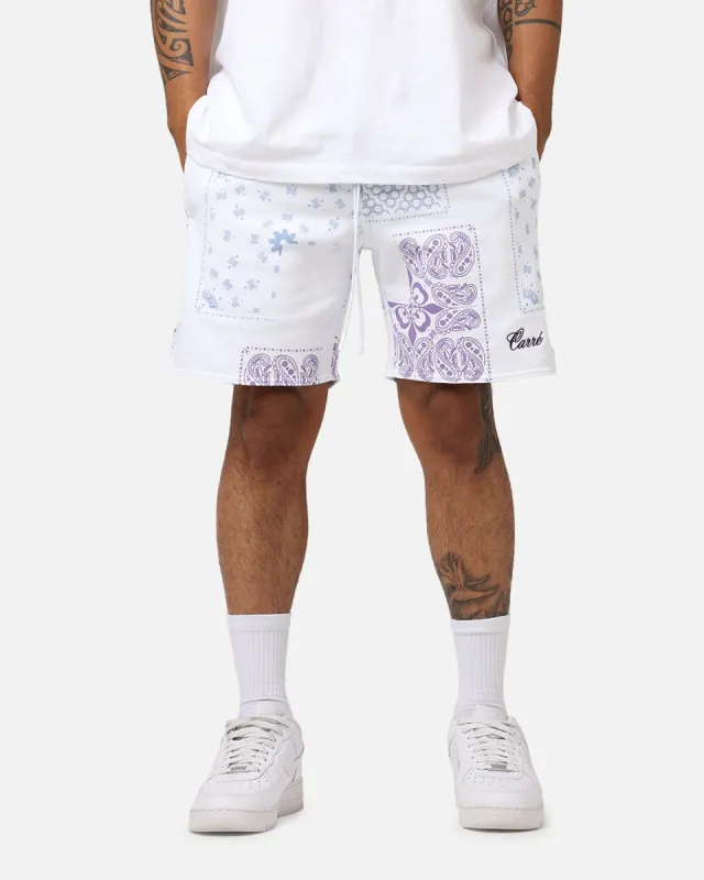Carré Fragment Paisley Shorts White sold by Culture Kings