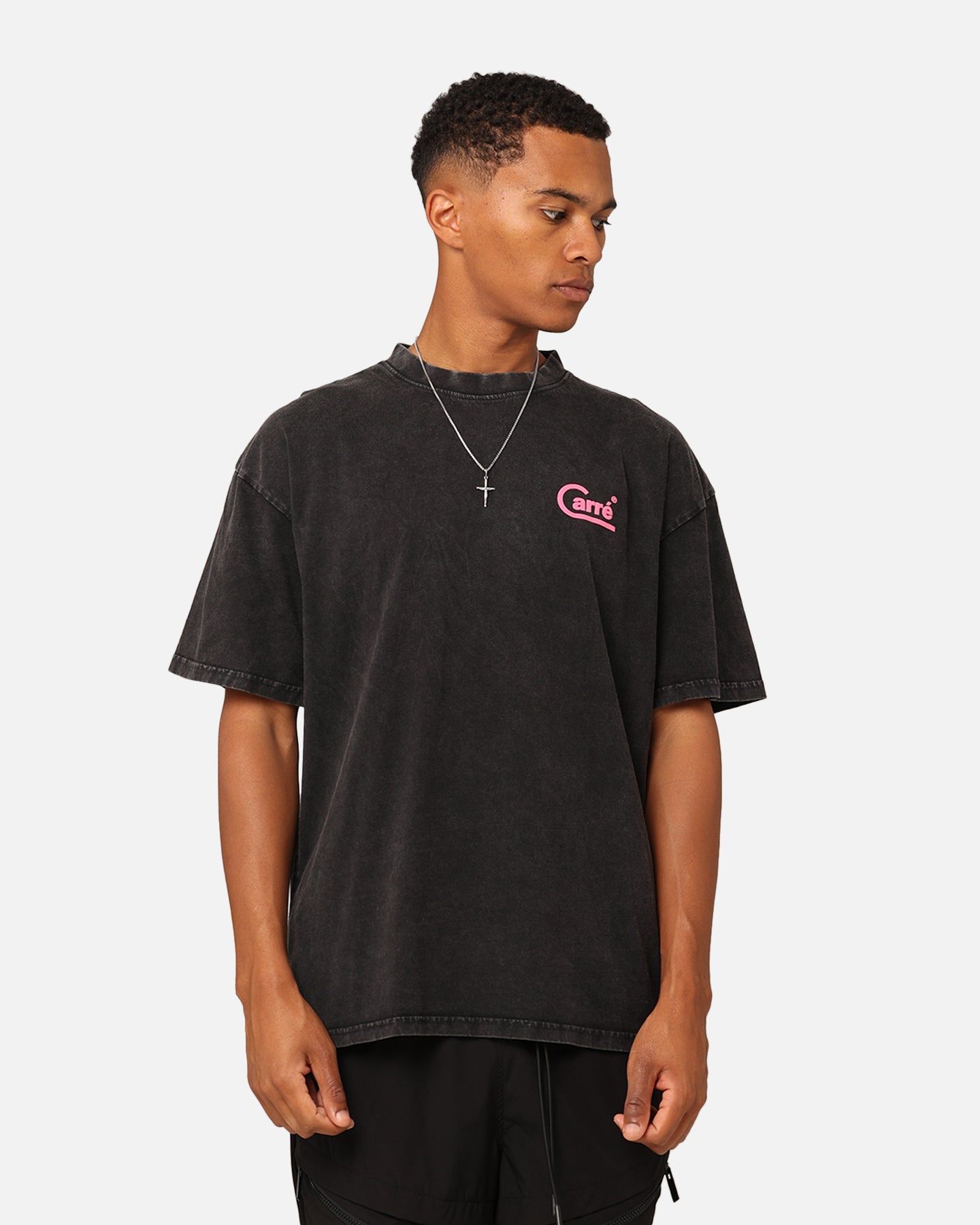 Carre Pro T-Shirt Black Acidwash sold by Culture Kings product image thumbnail 2