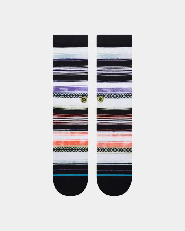 Stance Reykir Crewcut Socks Lime sold by Culture Kings