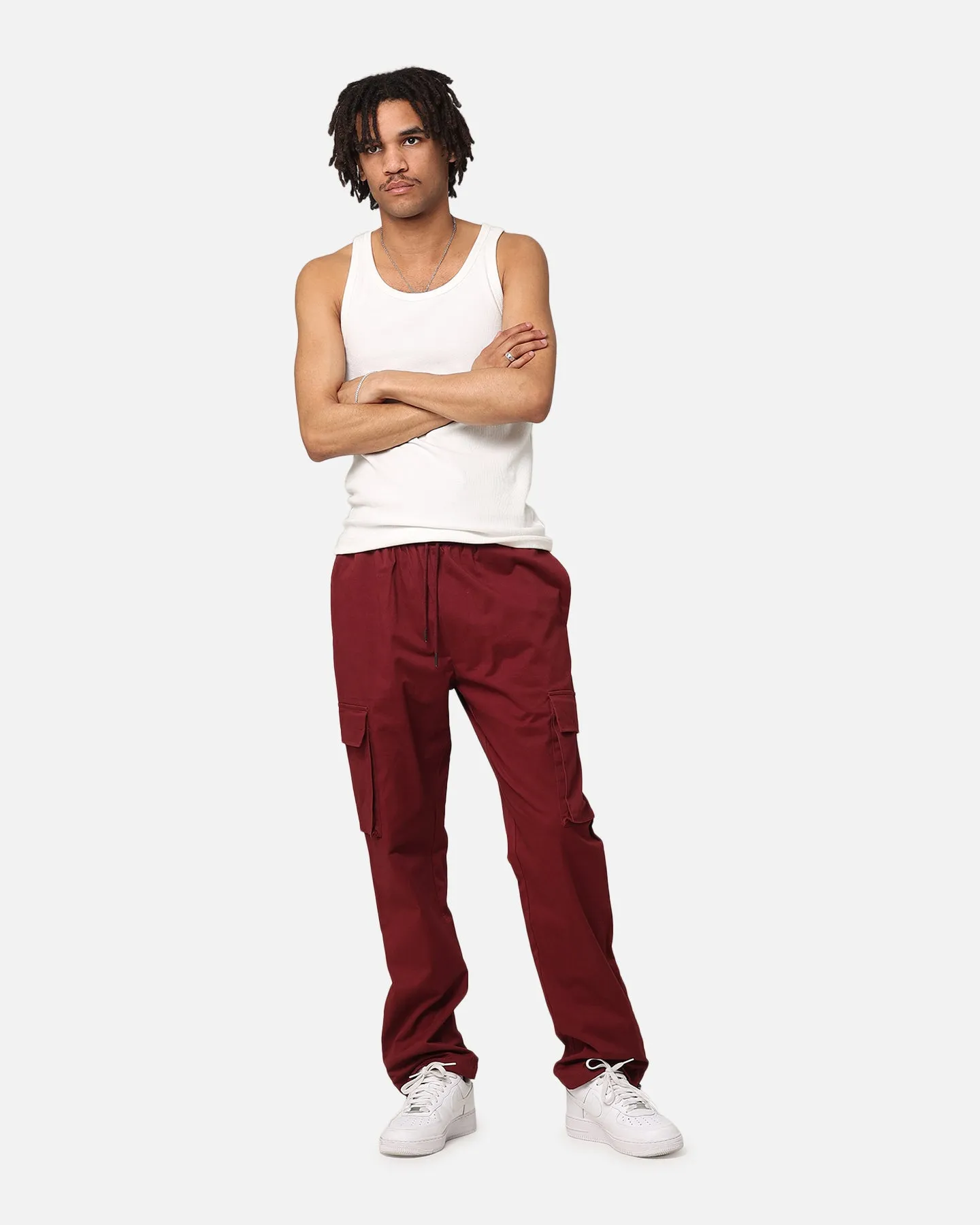 XXIII Carl Cargo Pants Maroon sold by Culture Kings product image thumbnail 2