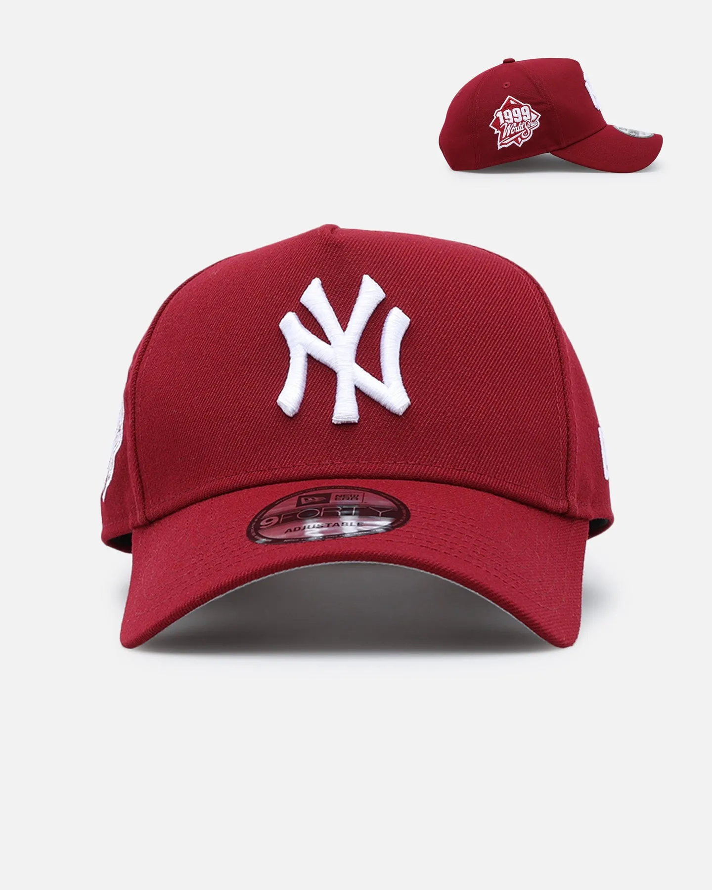 New Era New York Yankees 'Polychromatic' 9FORTY A-Frame Snapback Cardinal sold by Culture Kings