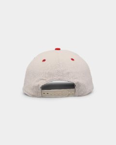 New Era Redcliffe Dolphins 'NRL Retro Script Corduroy' Golfer Snapback Chrome White sold by Culture Kings