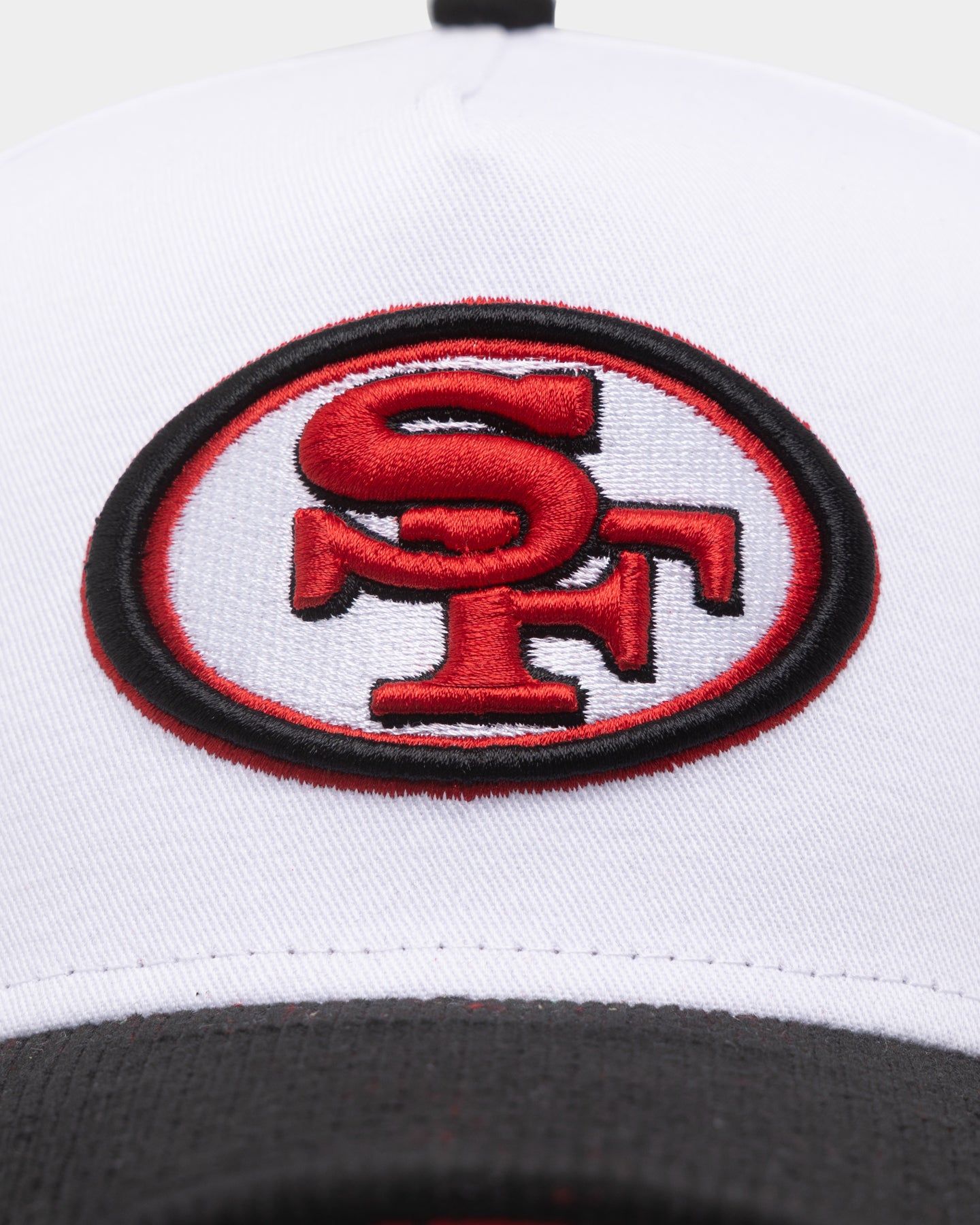 New Era San Francisco 49ers 'Fire Red' 9FORTY A-Frame Snapback White/Black sold by Culture Kings product image thumbnail 5