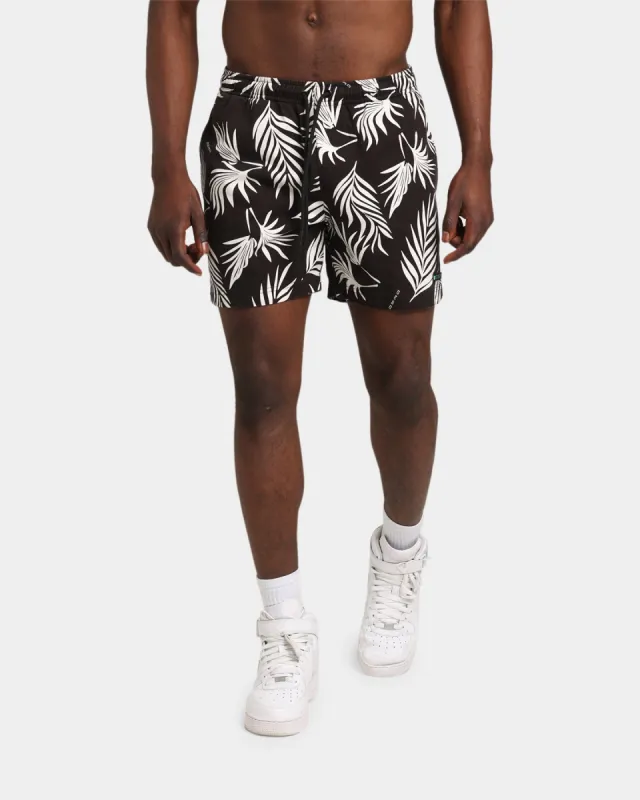 Dead Studios Tropics Party Shorts Black/White sold by Culture Kings