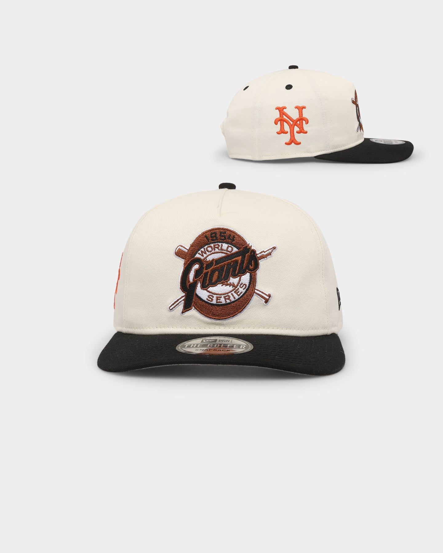New Era New York Giants '1950s World Series Through The Decades' Golfer Snapback Chrome White sold by Culture Kings
