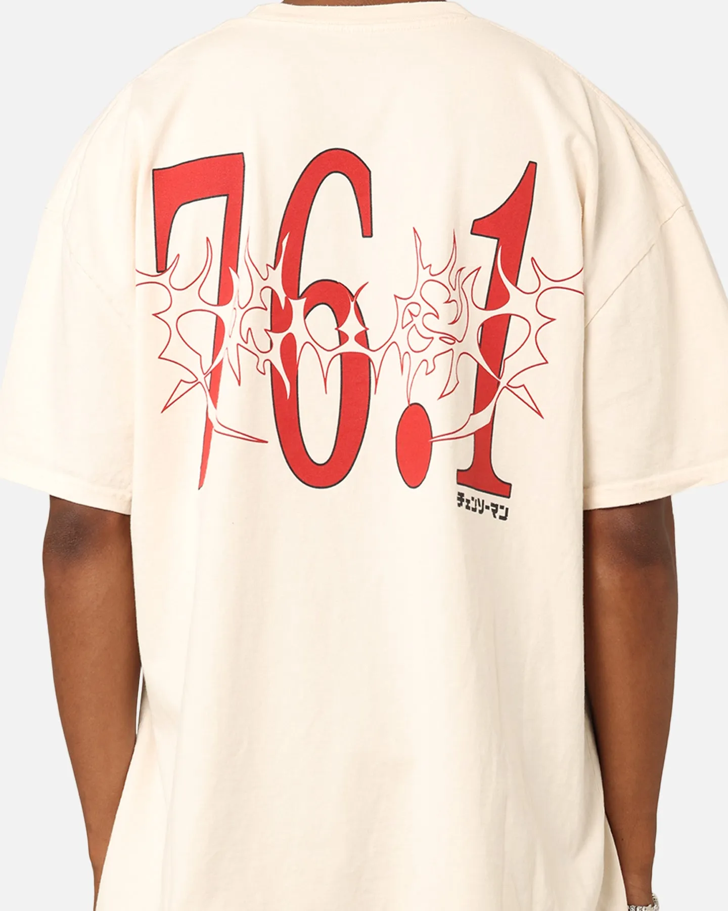 Goat Crew X Chainsaw Man Power Heavyweight T-Shirt Off White sold by Culture Kings product image thumbnail 5