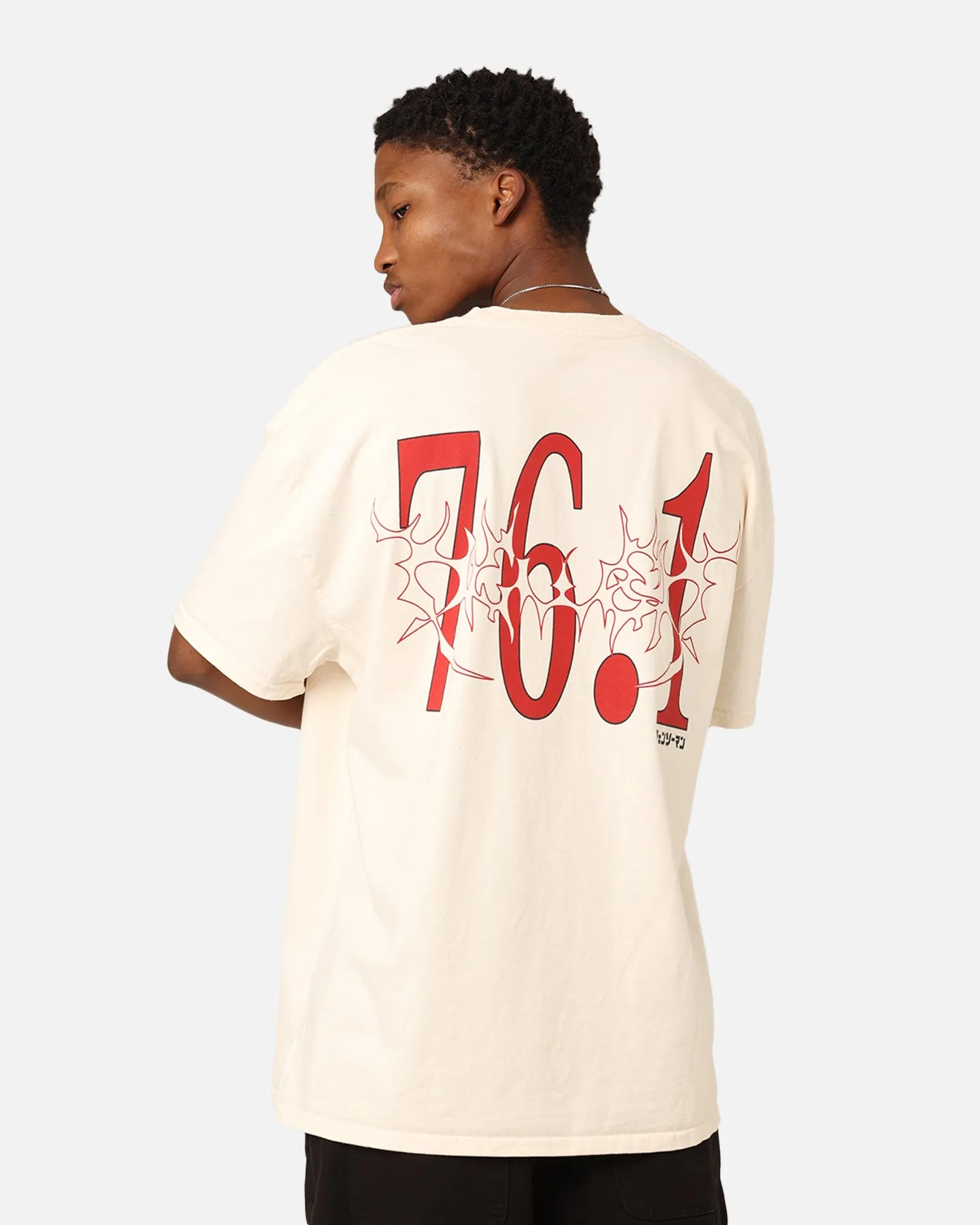 Goat Crew X Chainsaw Man Power Heavyweight T-Shirt Off White sold by Culture Kings product image thumbnail 2