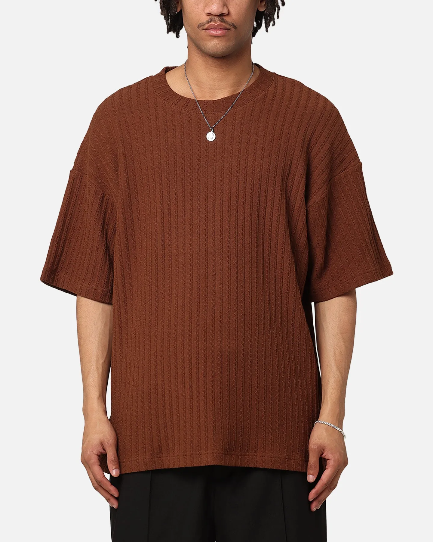 XXIII Karl Knit T-Shirt Brown sold by Culture Kings