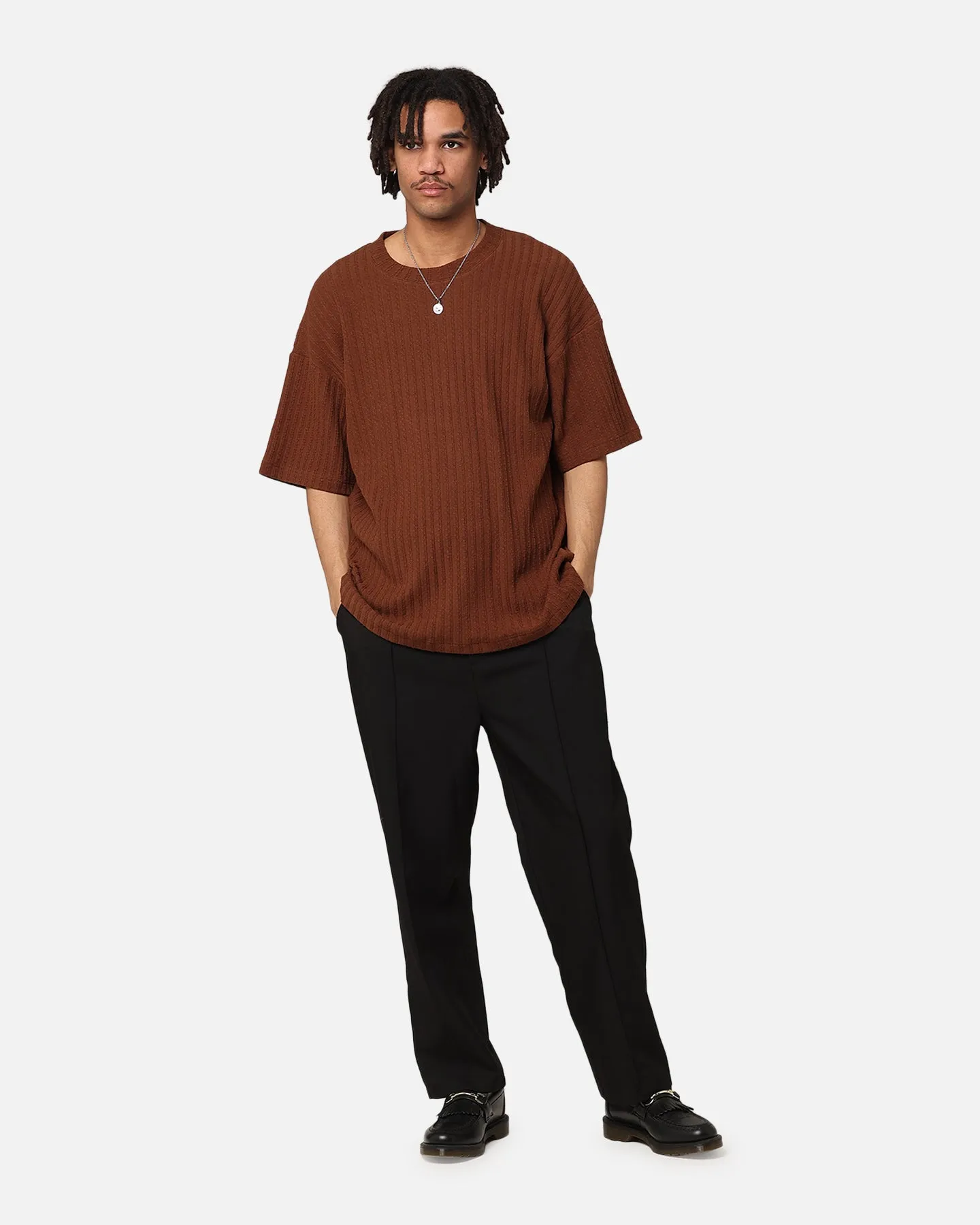 XXIII Karl Knit T-Shirt Brown sold by Culture Kings product image thumbnail 3