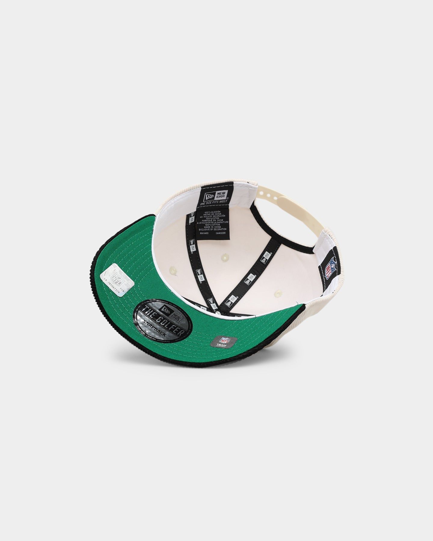 New Era Oakland Raiders 'Throwback Corduroy' Golfer Snapback White sold by Culture Kings product image thumbnail 6