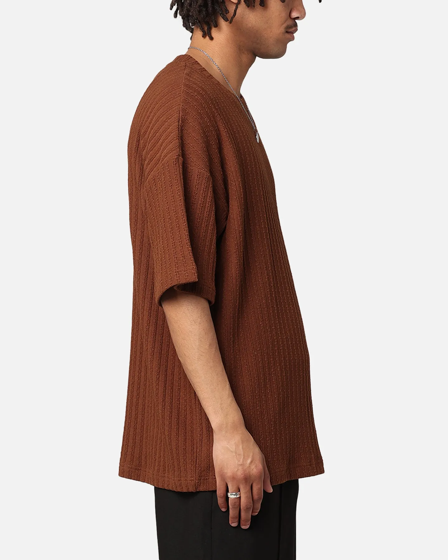 XXIII Karl Knit T-Shirt Brown sold by Culture Kings product image thumbnail 4