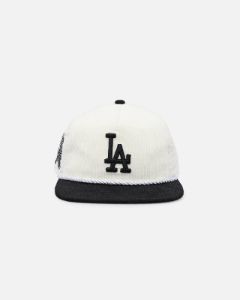 New Era Los Angeles Dodgers '2-Tone Corduroy' Golfer Snapback Chrome/Black sold by Culture Kings