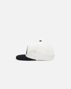 New Era Los Angeles Dodgers '2-Tone Corduroy' Golfer Snapback Chrome/Black sold by Culture Kings