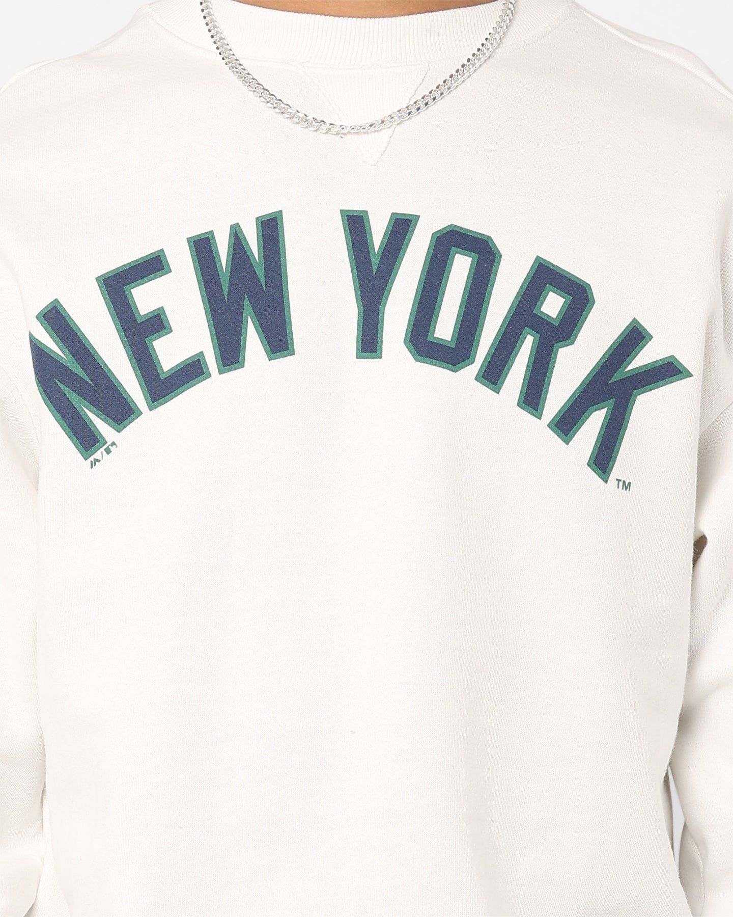 Majestic Athletic New York Yankees Heritage Crewneck Optic White sold by Culture Kings product image thumbnail 3