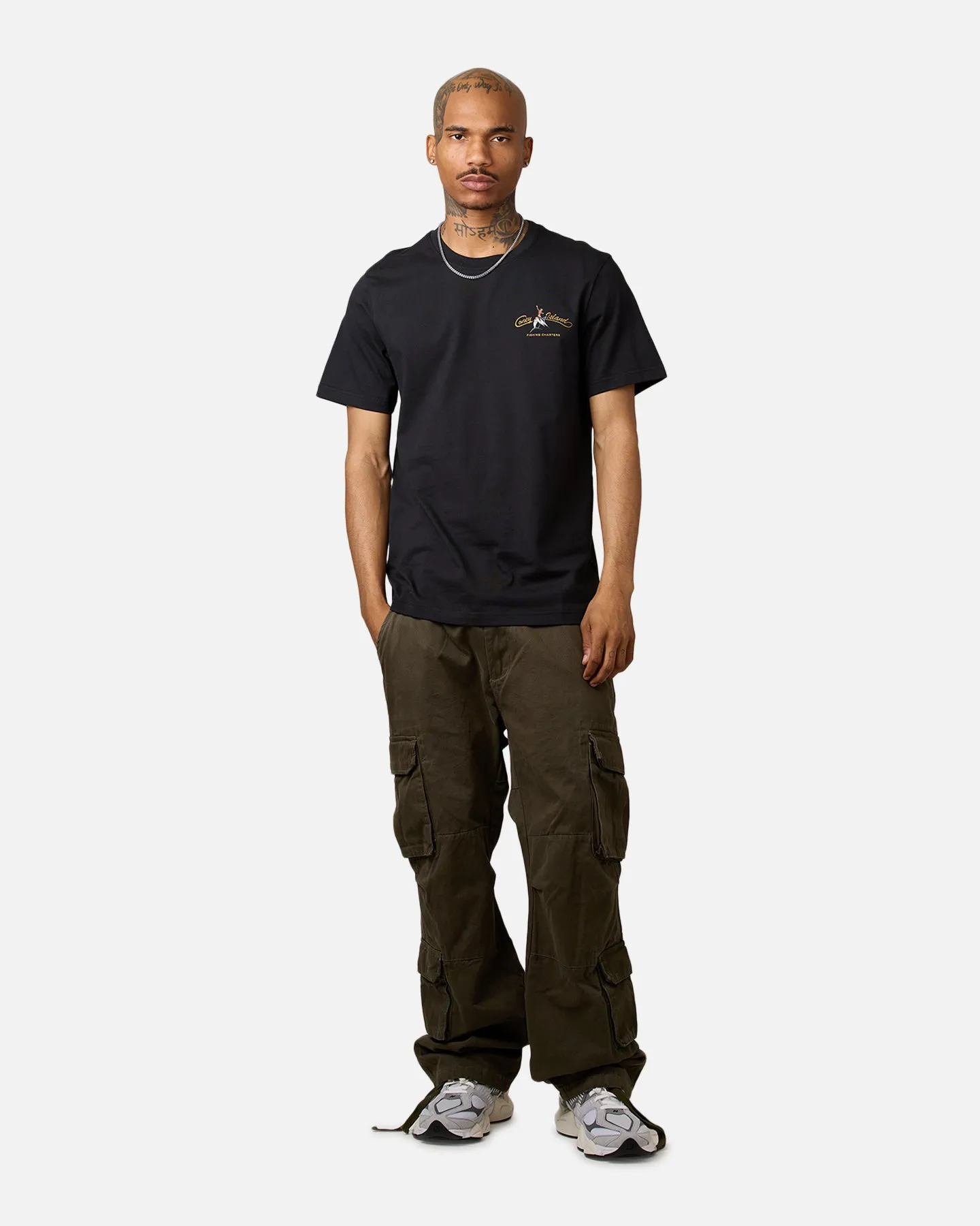 Coney Island Picnic Fishing T-Shirt Black sold by Culture Kings product image thumbnail 3